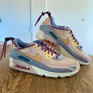 Nike Air Max 90 SE Fossil Stone Ashen Slate Women's Shoes Size 7.5 DM6438-292